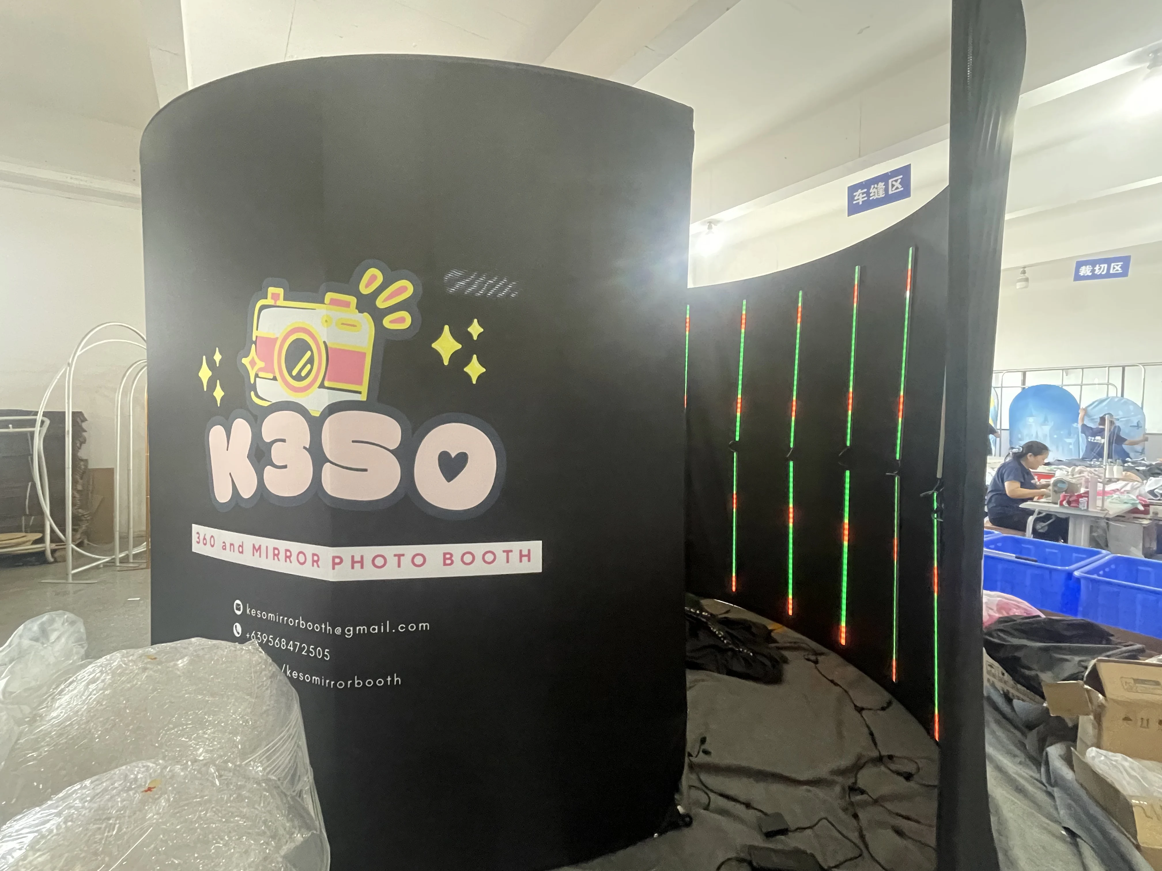 Photo Booth Enclosure Backdrop With LED Light Activity Party Exhibition Other Trade Show Equipment Hdc490b258f5e47169803eb4ed03c8fd0I