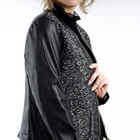Black Coats 2021 Black Plus Size Jackets Coats Locomotive Clothing With Zipper For Women
