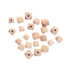 Bead Wood Beads OEM Quality Simple Design Polygonal Irregular Wooden Bead Ornaments Wood Beads