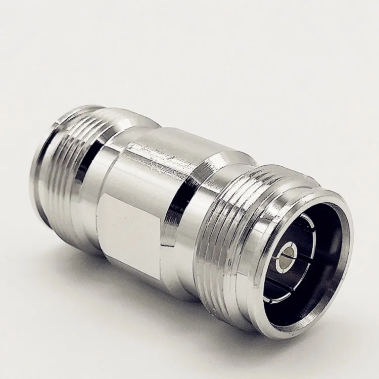 Low PIM RF Coaxial Adapter Mini Din 4.3-10 Female to 4.3-10 Female Connector Adaptor