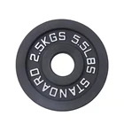 China Factory Weight Lifting Black Barbell Piece 45 Lb Barbell