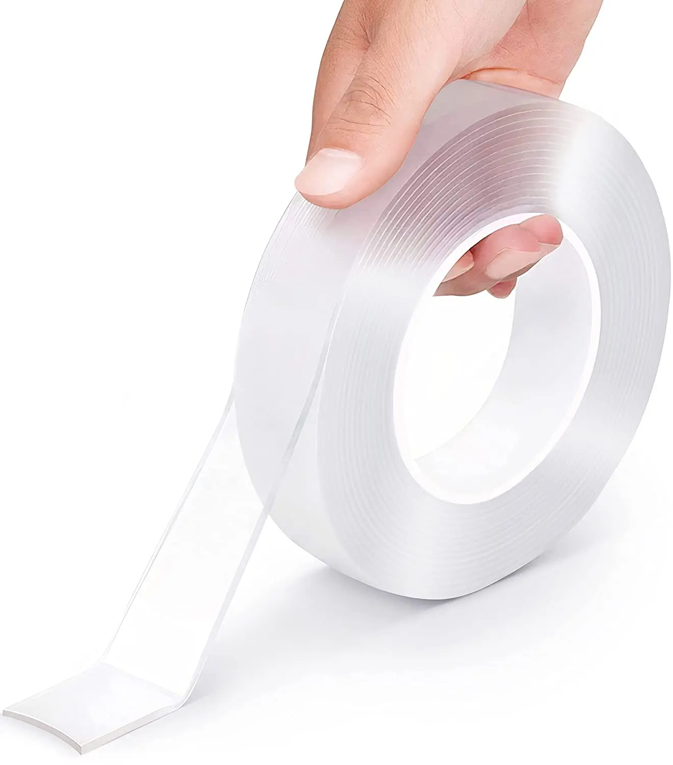 RS PRO White Double Sided Paper Tape, Non-Woven Backing, 15mm x
