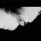 Wings Halloween Decoration Adult Kids Black Feather Angel Wings Feather Wings
