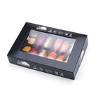 Take Take Away Box KW218 Free Samples Customized Logo And Colors Take Out Paper Boxes For Sushi
