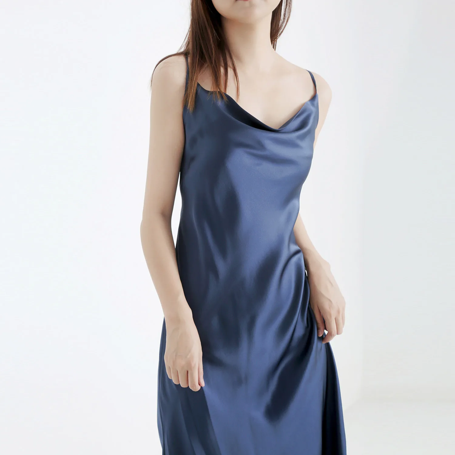 Wholesale 2022 New Arrivals Spring Summer Fashion 100% mulberry silk pajamas silk sleepwear pajama set silk night dress