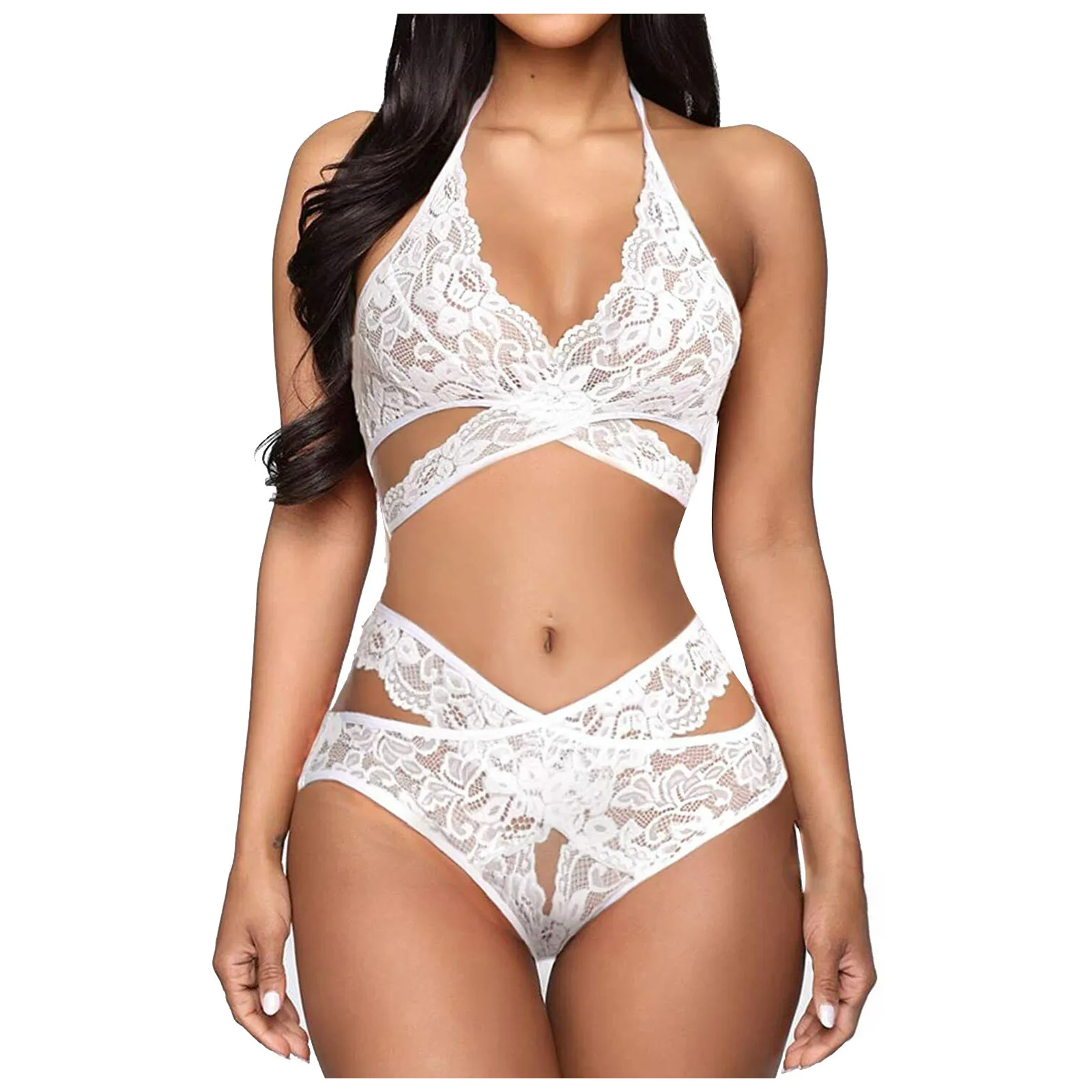 Plus Size Lingerie Women S Underwear Set Sexy Lace Erotic Femme Bra Set