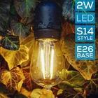 Decoration Light Factory Edison Decoration Outdoor E26 E27 String Light With S14 Filament Bulbs Led String Light