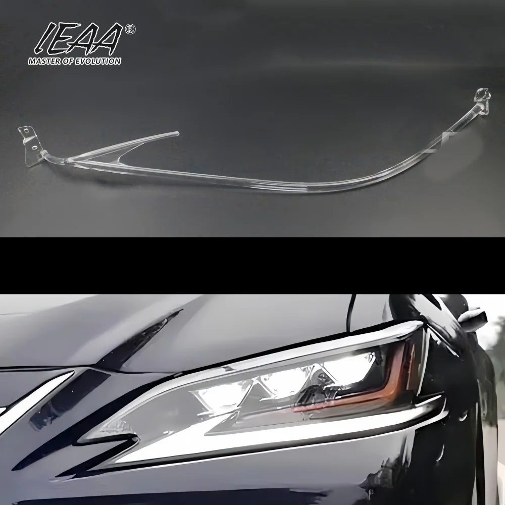 product headlight light guide plate daytime running light tube bar car accessories fit for lexus es b grade 2018 2022 high configuration-8