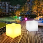 IP65 PE Popular Waterproof LED Cube Furniture Landscape Lighting Illuminated Chair Seat Lamp Lights