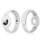 Detachable Adjustable Soft Silicone Protective Candy Color Kids For Apple Airtag Cover Band Watch