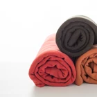 Fabric Cotton Fabric Price Popular Selling Double Sided Color Cotton Fleece Fabric