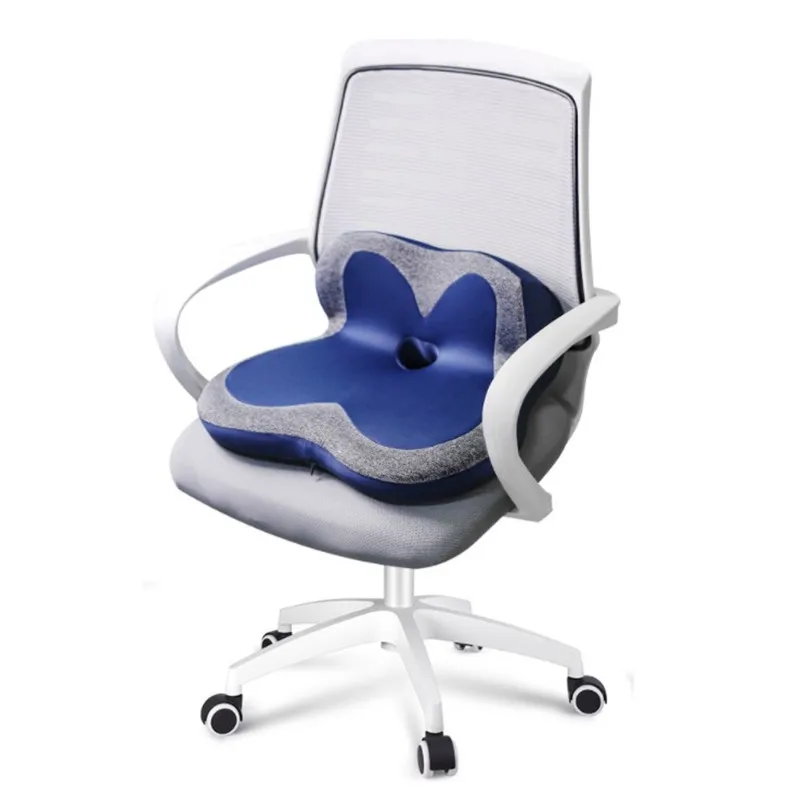 Memory Foam Coccyx Seat Cushion & Lumbar Support Pillow For Office Chair  Car Wheelchair Chair Back Support Cushion Desk Pad - Buy Chair Back