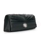 Bag Black New Arrivals Woman Crossbody Sling Bag Black Women Shoulder Bag Retro Silky Clutches Evening Bag