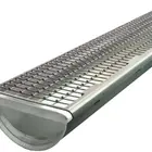 Hot Selling Gutter Leaf Guard 6 M 121m Plastic Coated Leaf Grid Leaf Catcher Strip Gutters Black Color