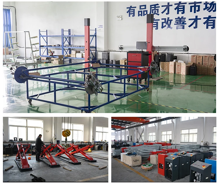 Jintuo Scissor Car Lift And Wheel Alignment Equipment Combo Buy