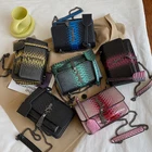 Handbags Brands New Designer Handbags Famous Brands Luxury Gradient Color Crocodile PU Leather Shoulder Bags