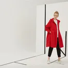 Long Ladies Jackets Long Wholesale Fashion Long Spring Coat 2021 Women Ladies Lightweight Windbreaker Jackets