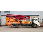 Mini 40m3/h High Performance Small Truck Mounted Concrete Mixer Pump Mini