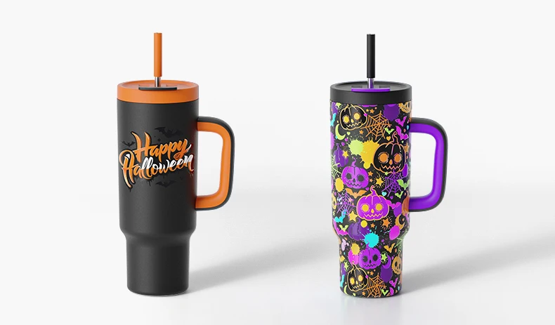 Gifts Stainless Steel Halloween 40oz Tumbler Kids Halloween Car Cup for Happy Halloween manufacture