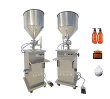 High Quality Semi-automatic Vertical Pneumatic Constant Temperature Filling Machine Liquid Cream Filling Machine