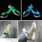 Shoes Colorful Luminous Optical Fiber Shoes USB Charging LED Leisure Lighting Shoes