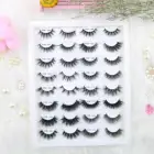 Eyelash Wholesale Private Label Luxury Mink Eyelash Box Bulk 100% 25mm 3d Siberian Real Mink Fluffy Eyelash Strips