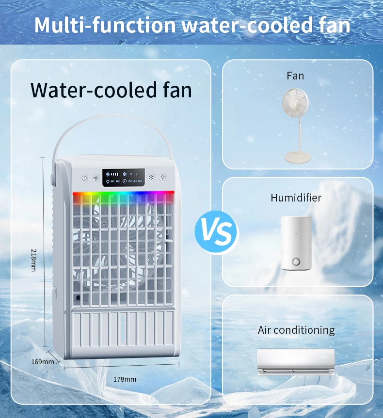 Mini Cooling Air Conditioner, Portable, USB - detail 10