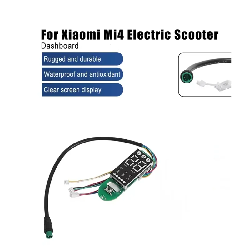 product new image in stock electric scooter spare parts pcb use mi home app display for xiaomi mi4 dashboard display escooter parts-6