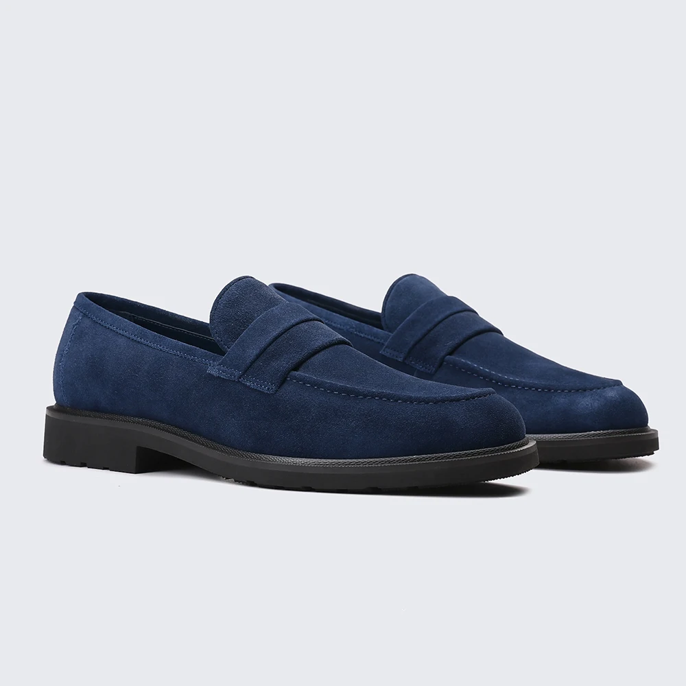 mens suede loafers for sale