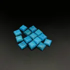 Blue Blueblue Custom High Quality Loose Blue Gemstones Natural Turquoise Square Cushion Cabochon 12mm