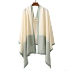 Design Cashmere Scarf 2020 Hot Selling OEM Custom Design Winter Women Knitted Cashmere Shawl Scarf