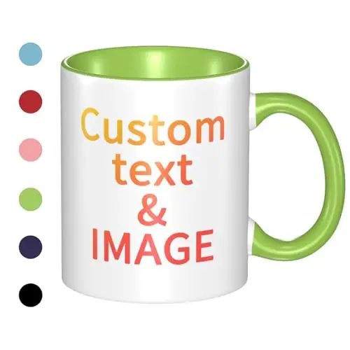 Custom logo 11oz Inner Rim Color sublimation ceramic sublimation mug supplier