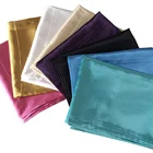 Covers Satin Covers Embroidery Logo Shinning Satin Polyester Luxury Pillow Case Covers With Logo
