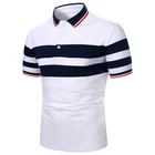 Short Shirt Polo Summer New Design Custom Logo Men Clothes Short Sleeved T Shirt Casual Lapel Business Polo Shirt