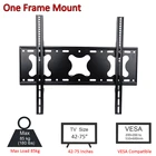 Tv Flat Tv Wall Mount Bracket 600*500mm Universal Wall Mount Tv Bracket For 42"-75" Flat Screen Lcd/led TV