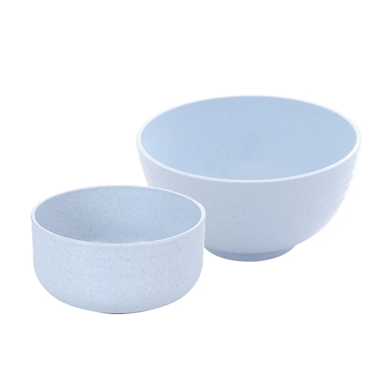 Haixin Plastic Wheat Fiber Rice Bowl A Variety of Food Can Be Wheat Bowl