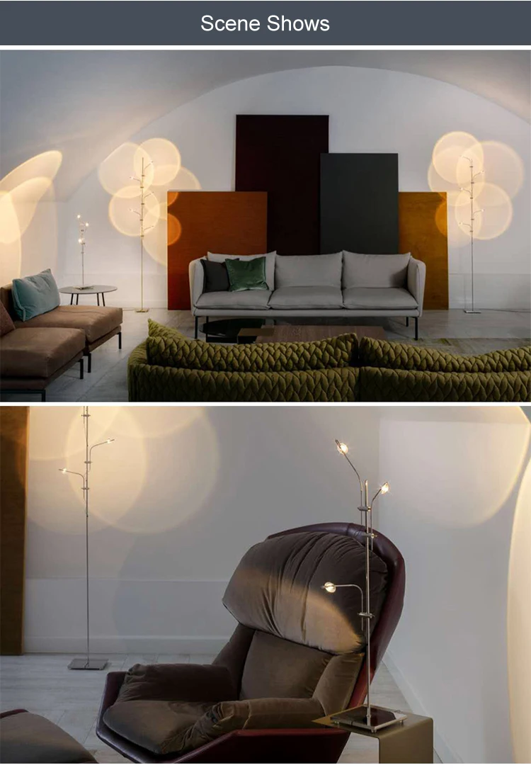 pmu8301 new design indoor decoration bedroom living room stainless steel crystal led floor light -4