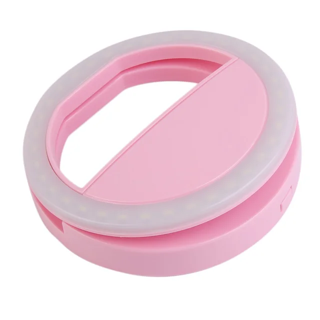 clip on selfie light for phone nearby