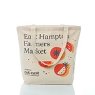 Plain Cotton Bag Cotton Print Cotton Bag Custom Printed Plain Cotton Canvas Grocery Shopping Tote Bag