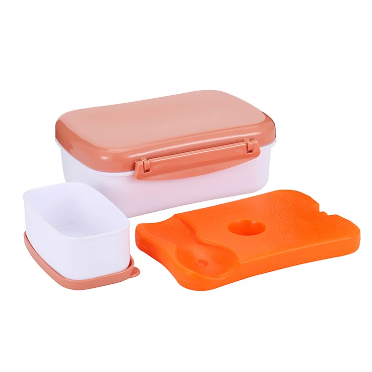 Personalized Unique Model Food Grade Pp Plastic Convenient Lunch Box for Panic Camping Work School