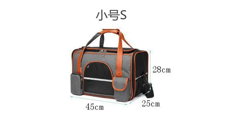 product hot sale portable pet carrier cat dog carrier pet bag with soft mat for small animals waterproof pet bag-54