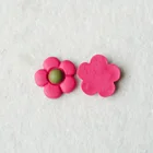 Flower Charms Flower 200Pcs/Bag Resin Flat Back Flower Daisy Slime Charms For DIY Scrapbooking Craft Decoration Crafts