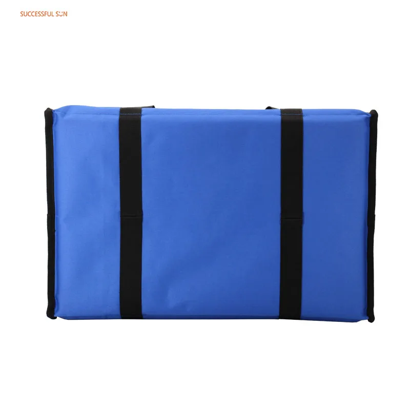 product wholesale custom logo and size waterproof takeaway thermal hot food bag insulated cooler bag tote pizza delivery bag-4