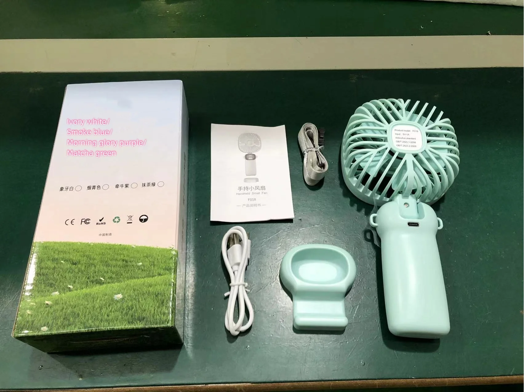 Usb Desk Fan, 5, Battery - detail 24