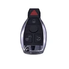 Key Cover Good Quality Soft 3+1 Button Smart Key Case Cover Plastic Car Key Shell For Mercedes BGA