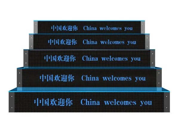 RGX Full Color LED Stairs Display,LED Stairs Screen, Creative LED Stairs Board