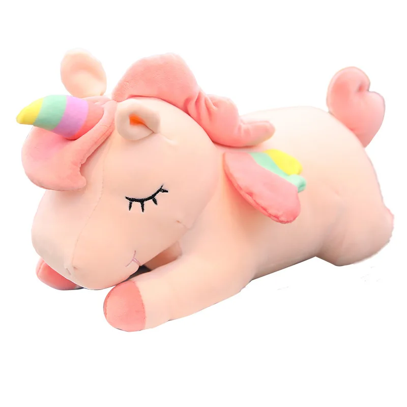 sleeping unicorn plush