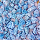 Wholesale Natural Smooth Charm Gemstone Free Shape Larimar Cabochon For Jewelry Making