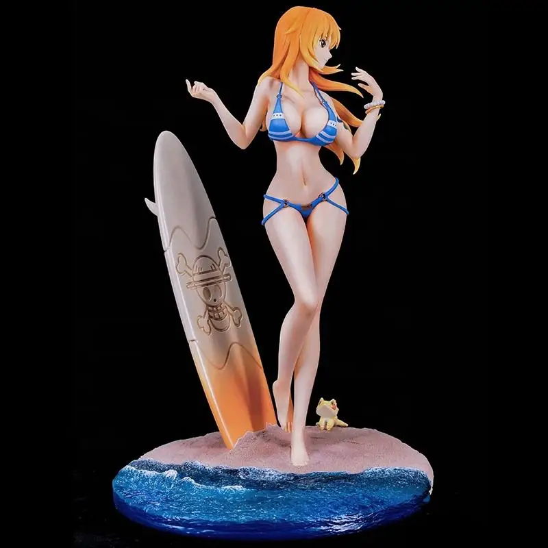 One Pieced Naked Figures Gk Nami Adult Figurine Toys Cm Cat Burglar Action Figures Model