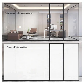 Self-Adhesive PDLC Intelligent Decorative Film for Hotel Interior Design
